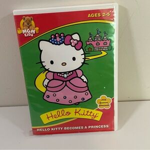 Hello Kitty Becomes a Princess (DVD, 2003)
